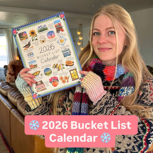 PREORDER 2026 Bucket List Calendar