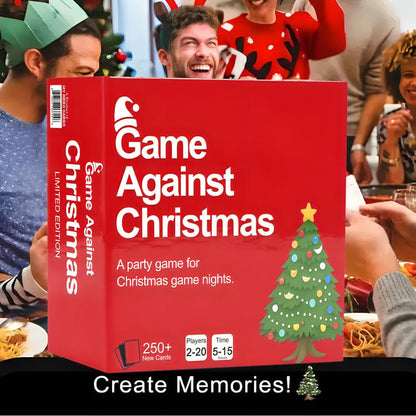 Game Against Christmas - A Party Card Game for Christmas Game Nights. 2025 Limited Edition
