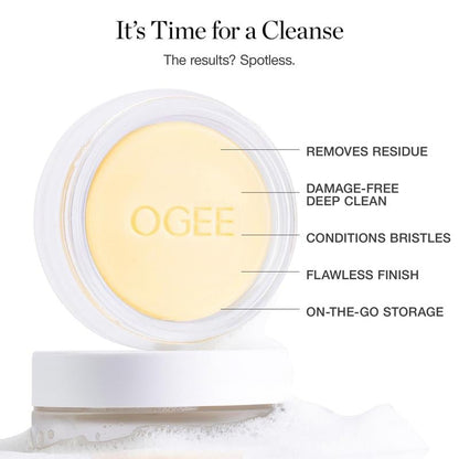 Ogee Certified Organic Brush Cleanser | Vegan & Made in USA 🍃