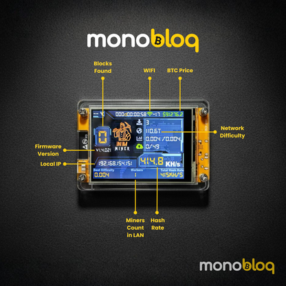 Monobloq™Bitcoin Ticket Miner PRO (2025 Edition)