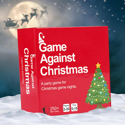 Game Against Christmas - A Party Card Game for Christmas Game Nights. 2025 Limited Edition