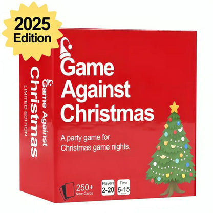 Game Against Christmas - A Party Card Game for Christmas Game Nights. 2025 Limited Edition