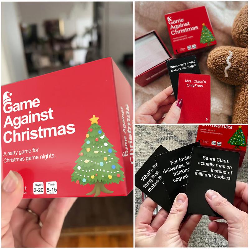 Game Against Christmas - A Party Card Game for Christmas Game Nights. 2025 Limited Edition