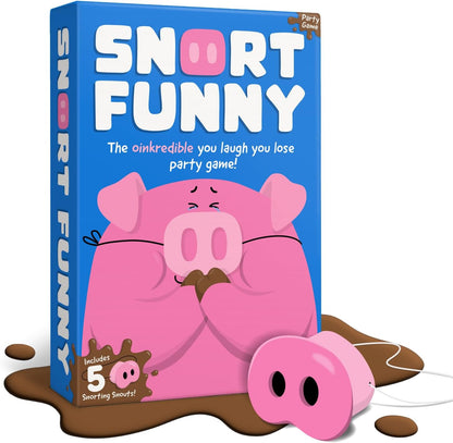 Snort Funny 🐷The Oinkcredible You Laugh You Lose Party Game!