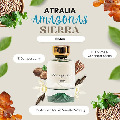 Atralia Amazonas Sierra Eau De Parfum Spray -100ml