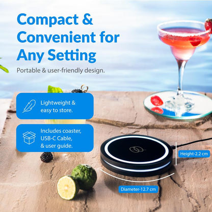 🔥Smart Coaster 2.0 Cocktail Machine – Your Home Smart Mixologist, Grab Now!