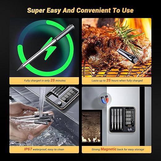 🎄Christmas Sales 49% OFF🎁wireless meat thermometer