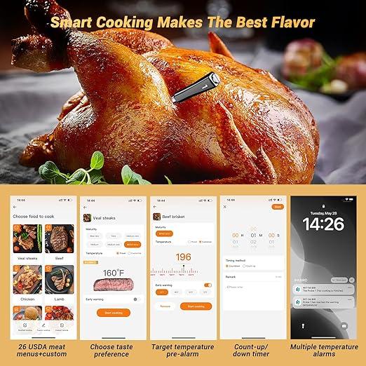 🎄Christmas Sales 49% OFF🎁wireless meat thermometer