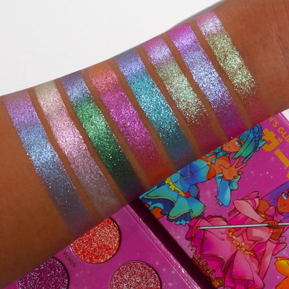 Aurora Glow Eyeshadow Palette 🌈 | Duochrome Shimmer & Sparkle