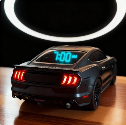 ⚡Hot Sales 49% OFF🔥Ford Mustang 1:18 Scale Car Alarm Clock – Where Classic Muscle Meets Practical Style
