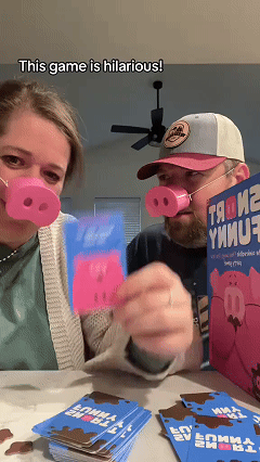 Snort Funny 🐷The Oinkcredible You Laugh You Lose Party Game!